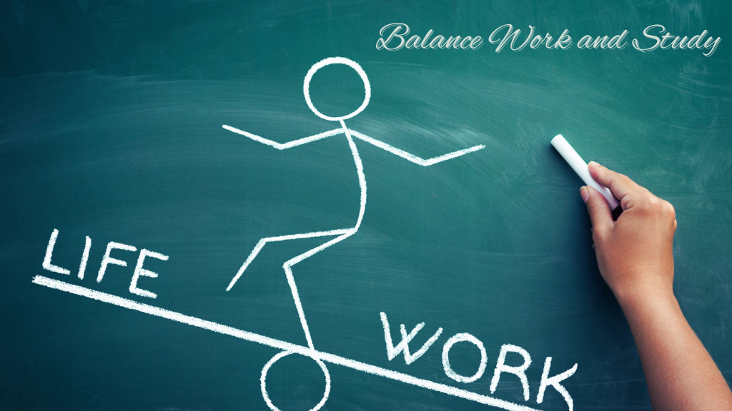 Balance work and study professional
