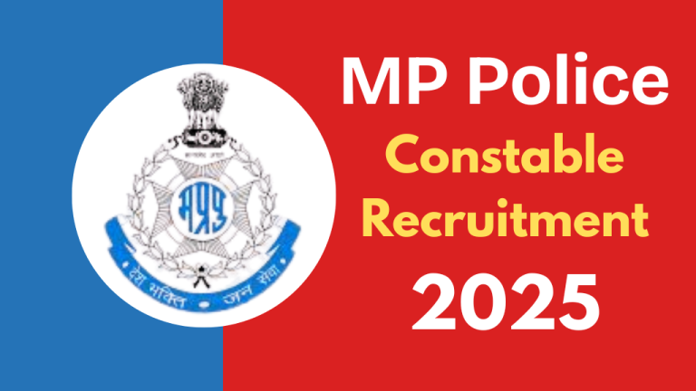 MP Police Constable Recruitment 2025