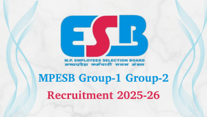 MPESB Group 1 and Group 2 Recruitment 2026: Apply Online for 474 Posts | Complete Details