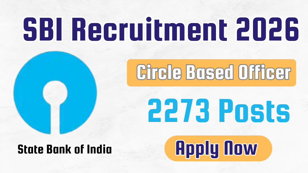 SBI Circle Based Officer Vacancy 2026 full information | SBI CBO Recruitment 2026