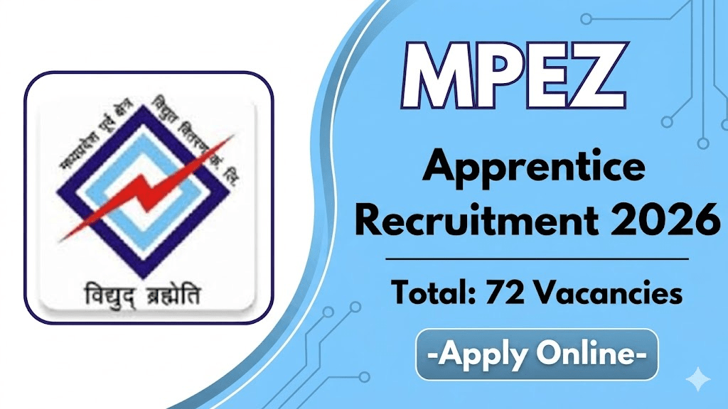 MPEZ Apprentice Vacancy Details 2026 | Government Apprentice Job 2026