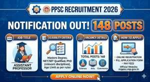MPPSC Assistant Professor Recruitment 2026 Notification Out – 148 Posts, Eligibility & Apply Online
