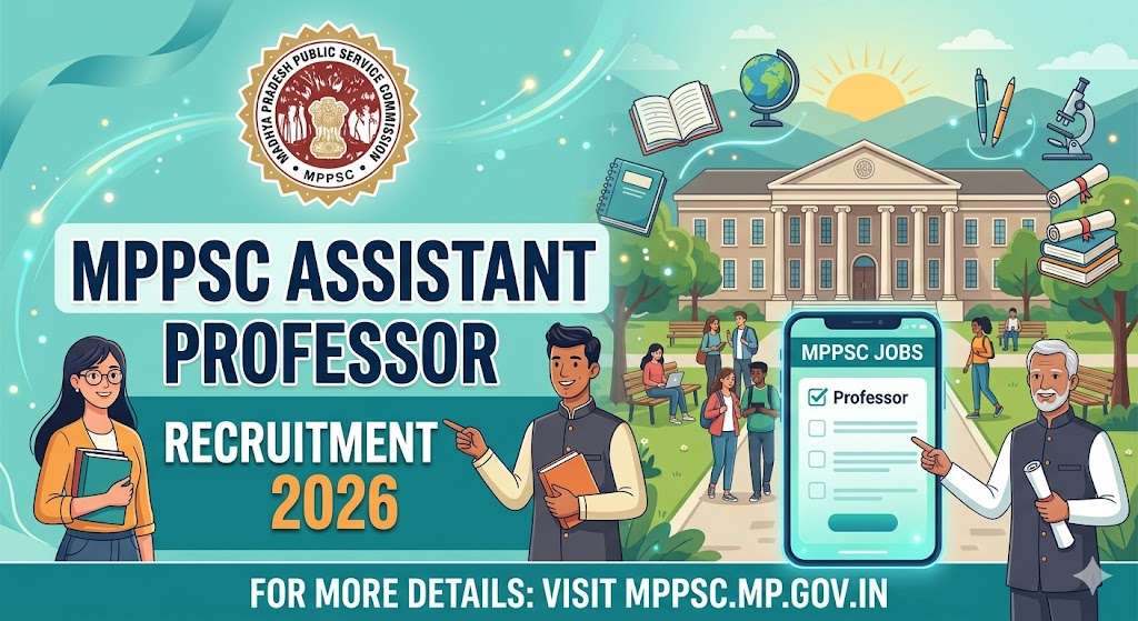 MPPSC Assistant Professor Recruitment 2026 Important Dates | MPPSC recruitment 2026