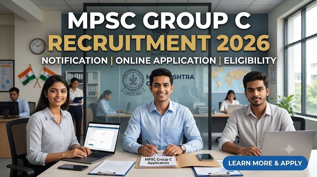 MPSC Group C Recruitment 2026 Selection Process and all | Govt. vacancy 2026
