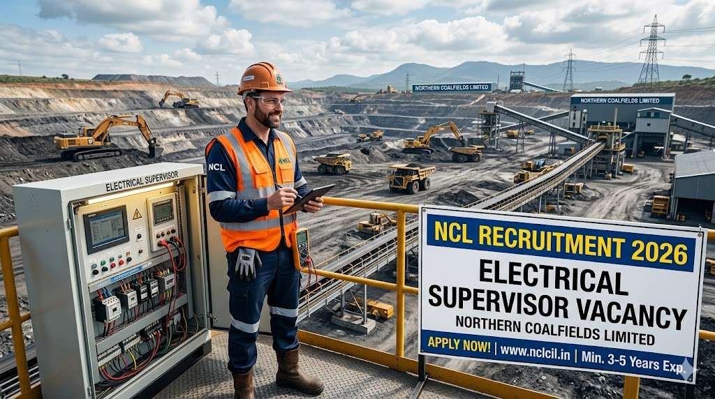 NCL Electrical Supervisor Vacancy 2026 , eligibility, salary, how to apply, Age limit and all