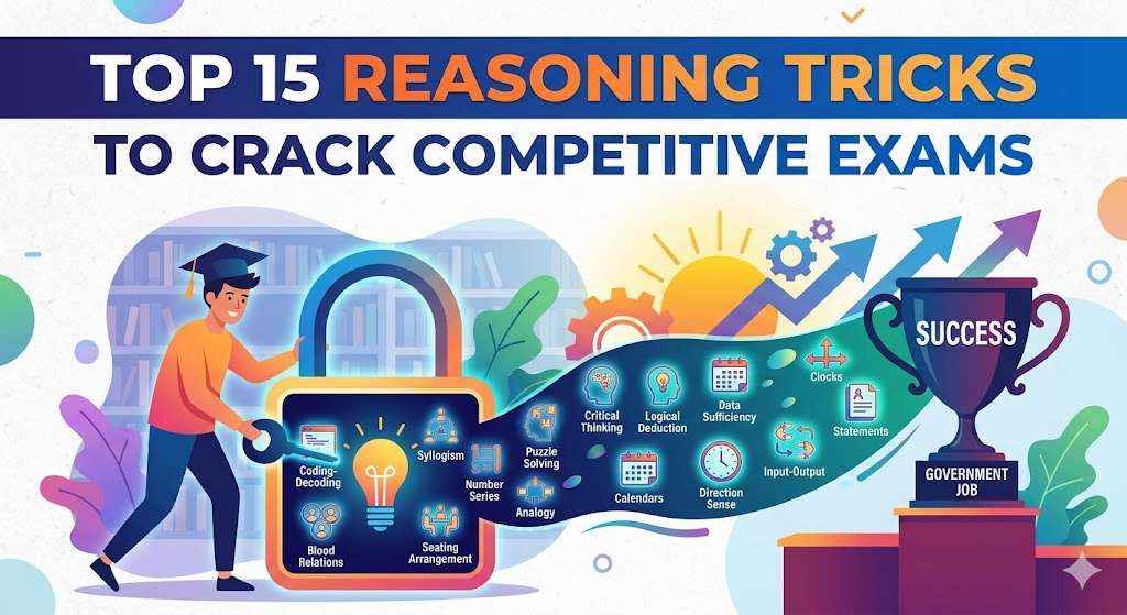 Top 15 Reasoning Tricks to Crack Competitive Exams Fast