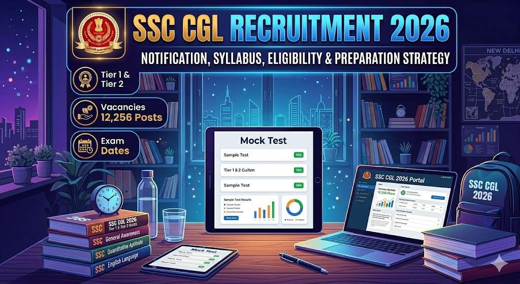 SSC CGL 2026 Vacancy Details | SSC CGL recruitment 2026 important dates
