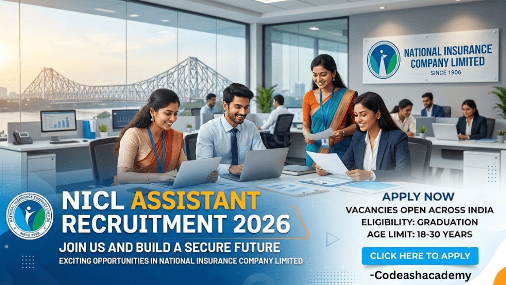 NICL Assistant Recruitment 2026 Complete details