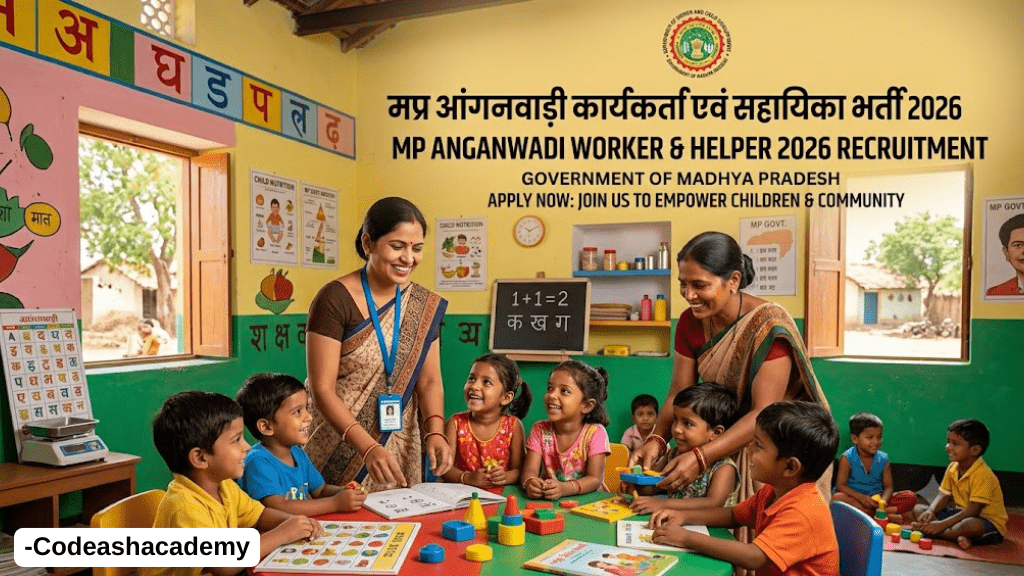 MP Anganwadi Worker & Helper 2026 Recruitment | MP Anganwadi Vacancy 2026 