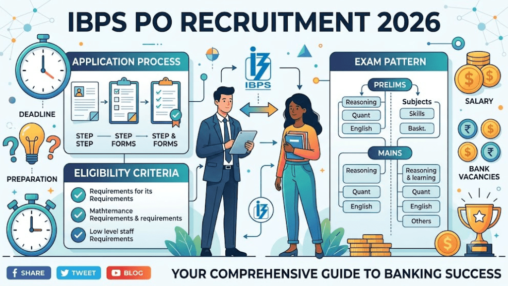 IBPS PO Recruitment 2026 Important Dates | IBPS PO Job 2026 Recruitment