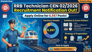RRB Technician CEN 02/2026 Recruitment Notification Out: Apply Online for 6,557 Posts, Syllabus, and Strategy