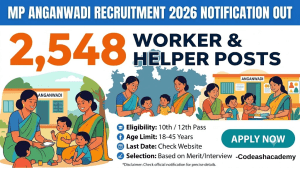 MP Anganwadi Recruitment 2026 Notification Out: Apply for 2548 Worker & Helper Posts