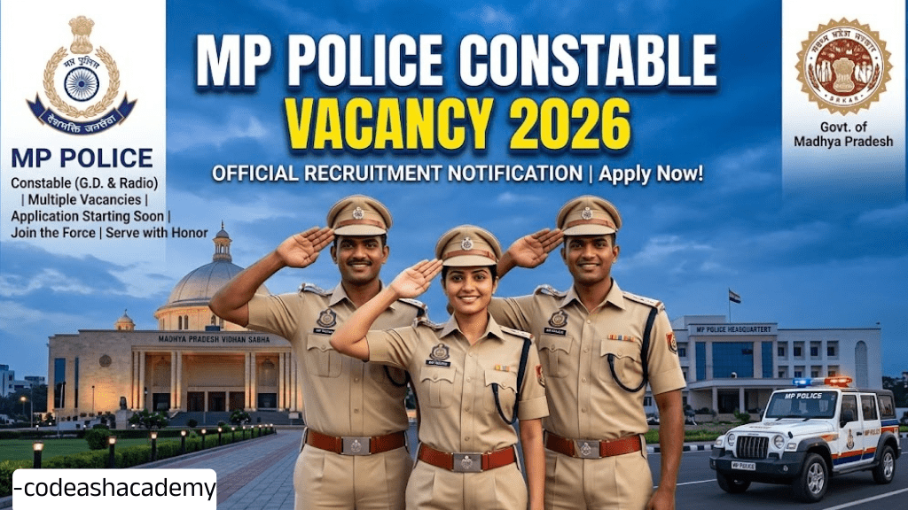 MP Police Constable 2026 Recruitment: Vacancy Details, Eligibility & Dates