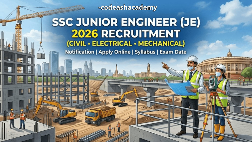 SSC Junior Engineer Vacancy 2026 | SSC Junior Engineer 2026 Vacancy