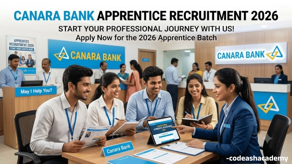 Canara Bank Apprentice Recruitment 2026 | Canara Bank Recruitment 2026