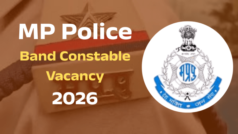 MP Police Band Constable Vacancy 2026 |MP Police Band Constable 2026 Recruitment